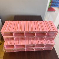 20li Plastik Çekmece Pembe