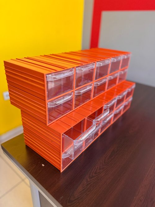 20li Plastik Çekmece Turuncu