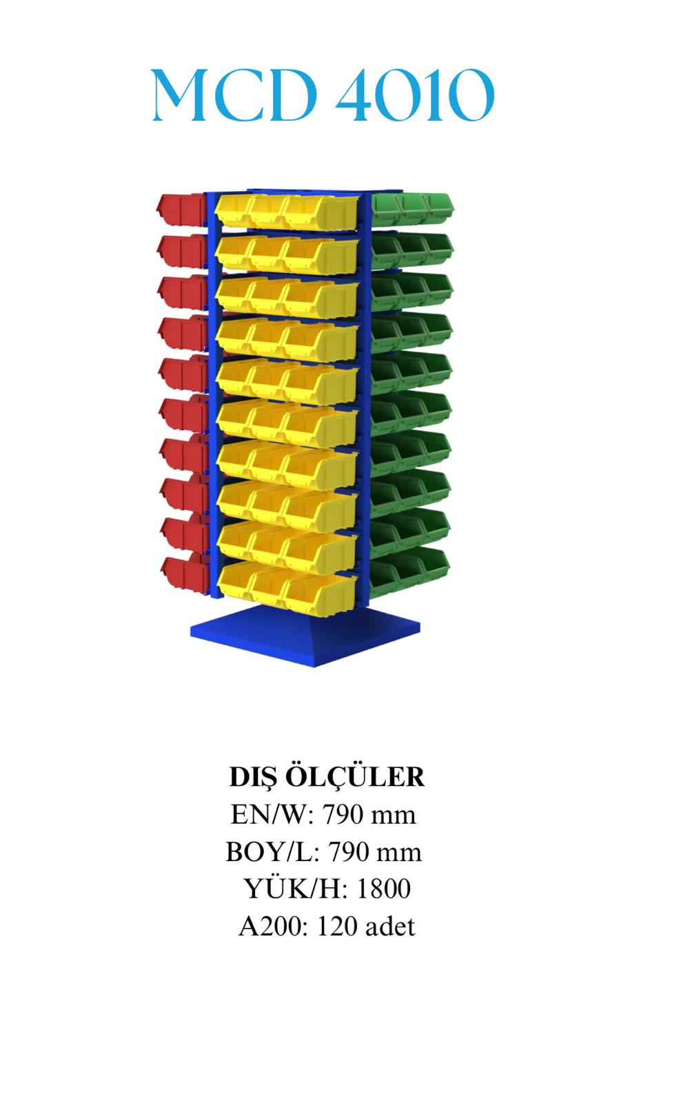 MCS 4010 DÖNER DOLAP - Görsel 4